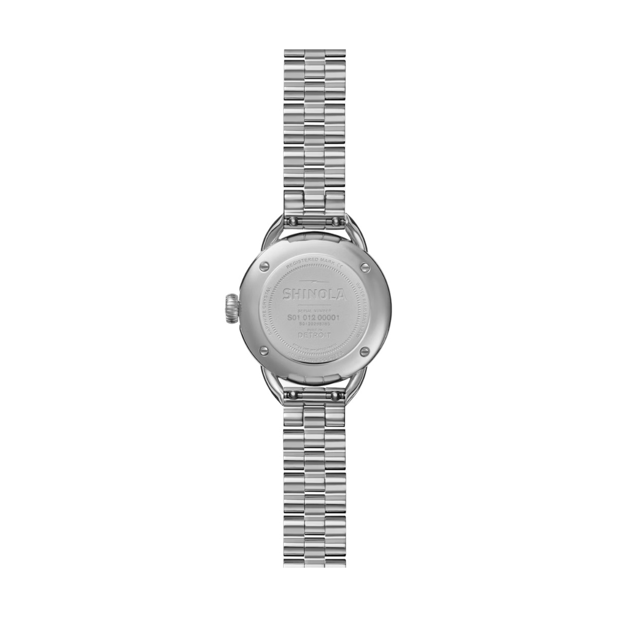 Shinola Runabout 25mm Women's Watch, White Dial