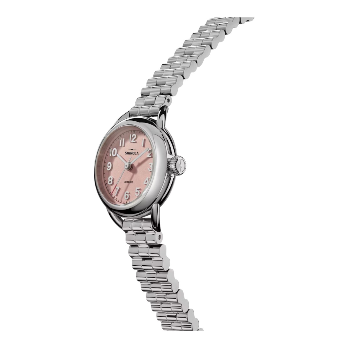 Shinola Runabout 25mm Women's Watch, Pink Dial