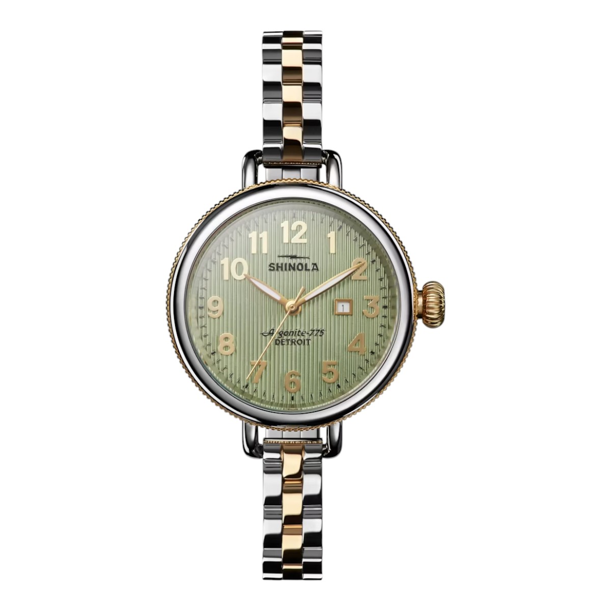 Shinola Birdy 34mm Women's Watch, Green Dial