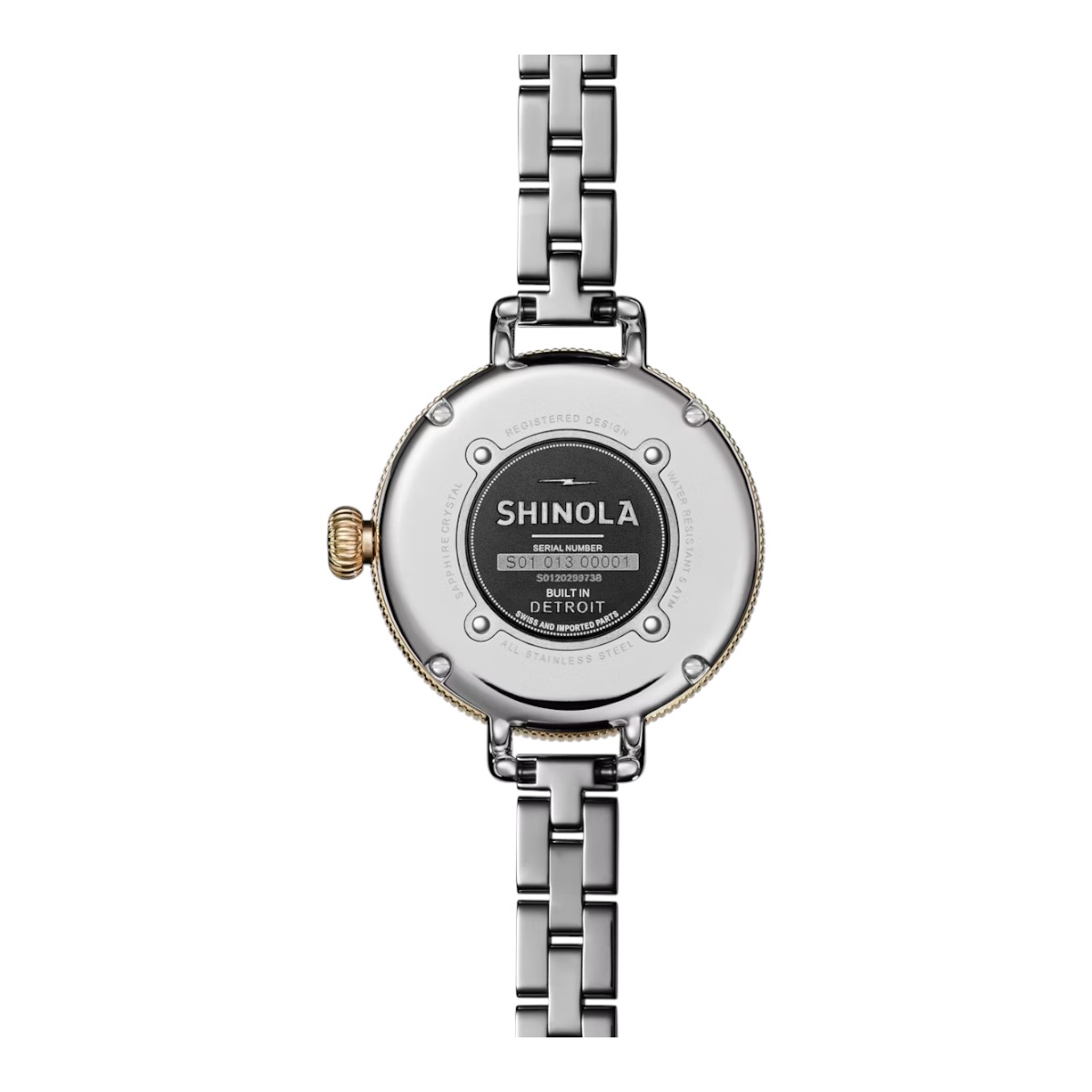 Shinola Birdy 34mm Women's Watch, Green Dial