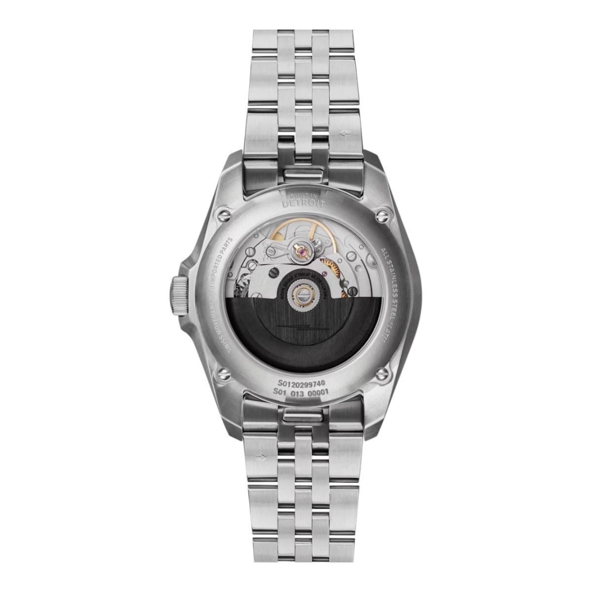 Shinola Circadian Monster 36mm Men's Watch, Silver Dial