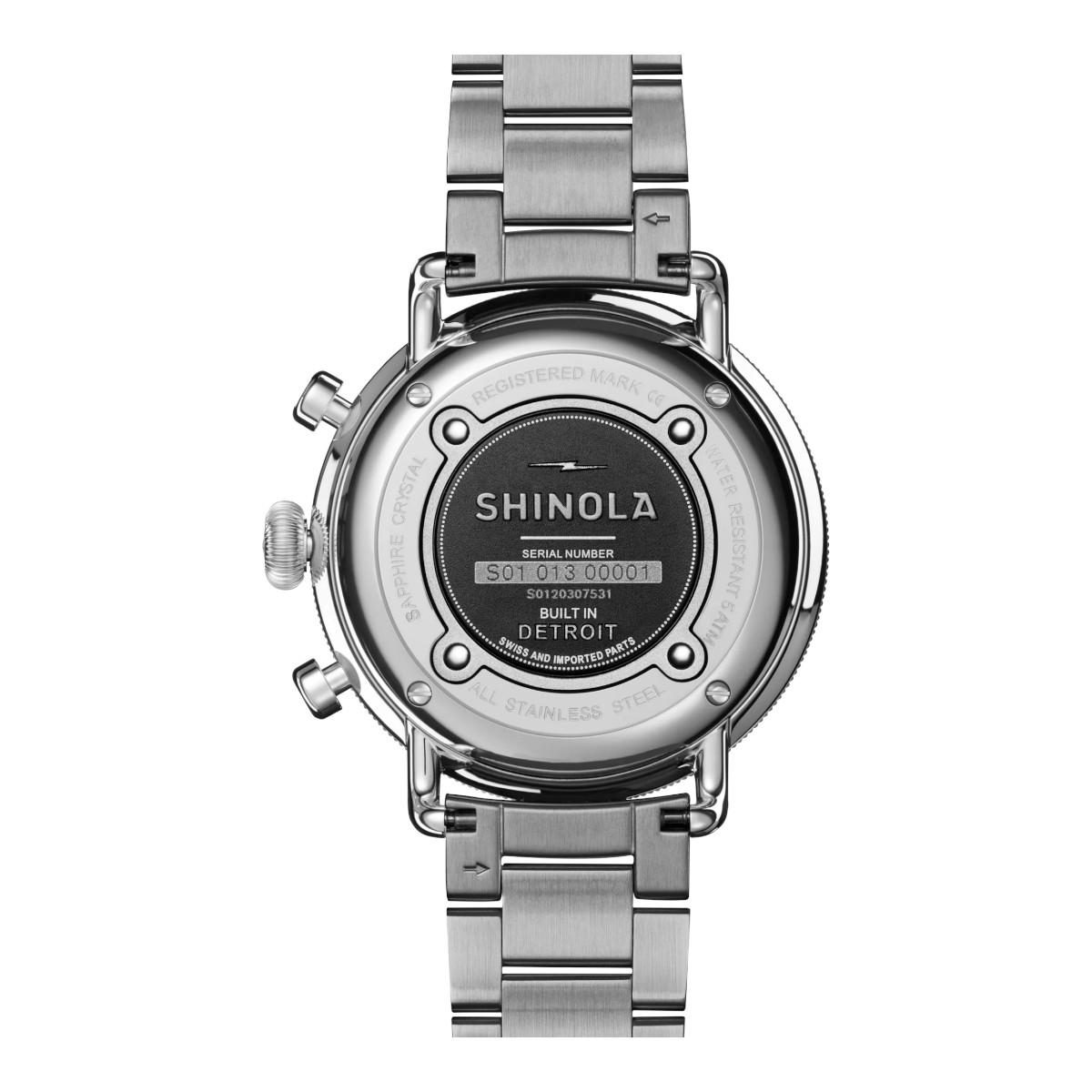 Shinola Canfield Chronograph 43mm Men's Watch, Green Dial