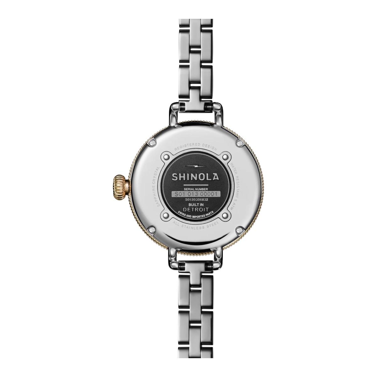Shinola Birdy 34mm Women's Watch, Petoskey Dial
