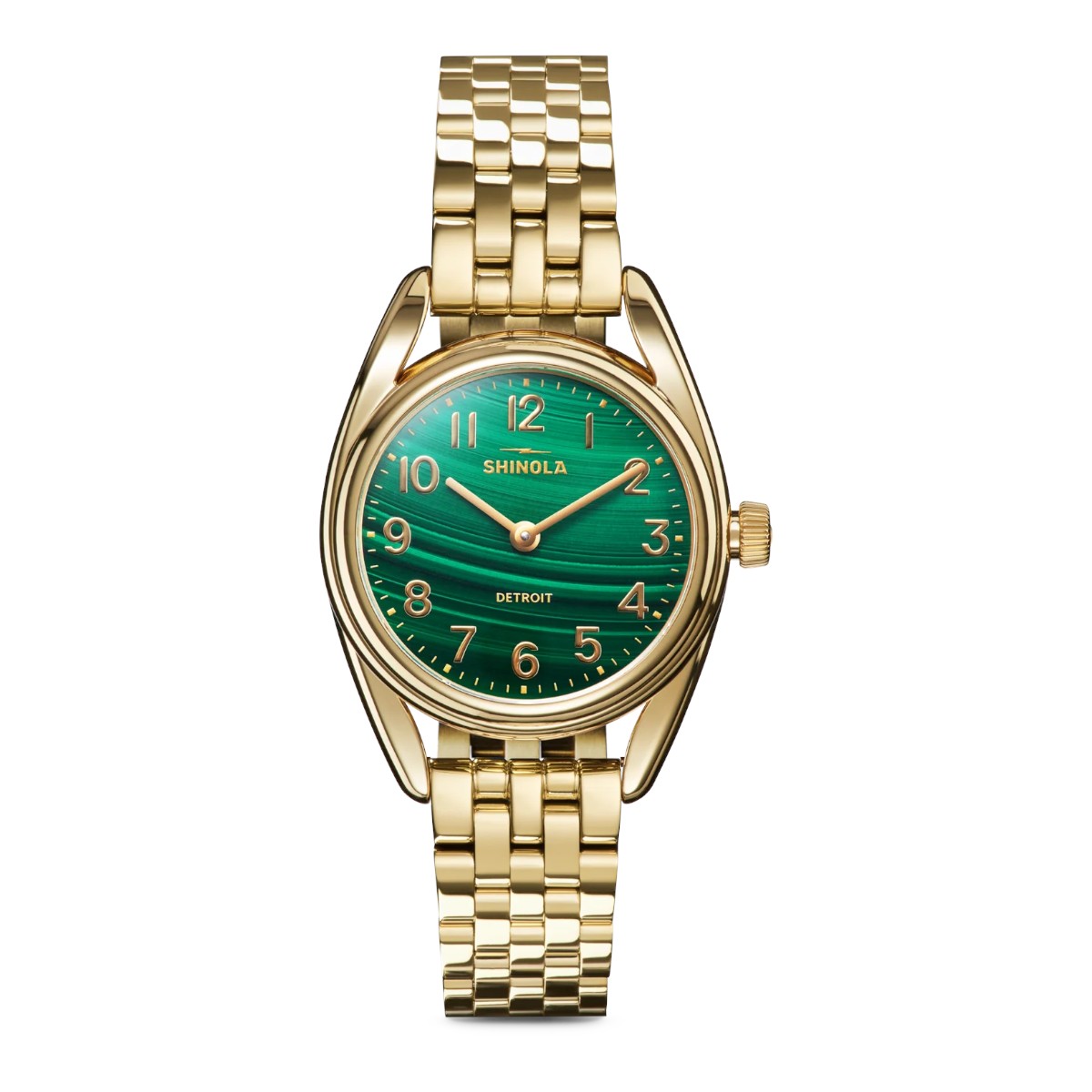 Shinola Derby 30mm Women's Watch, Malachite Dial
