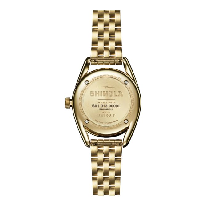 Shinola Derby 30mm Women's Watch, Malachite Dial | S0120307528