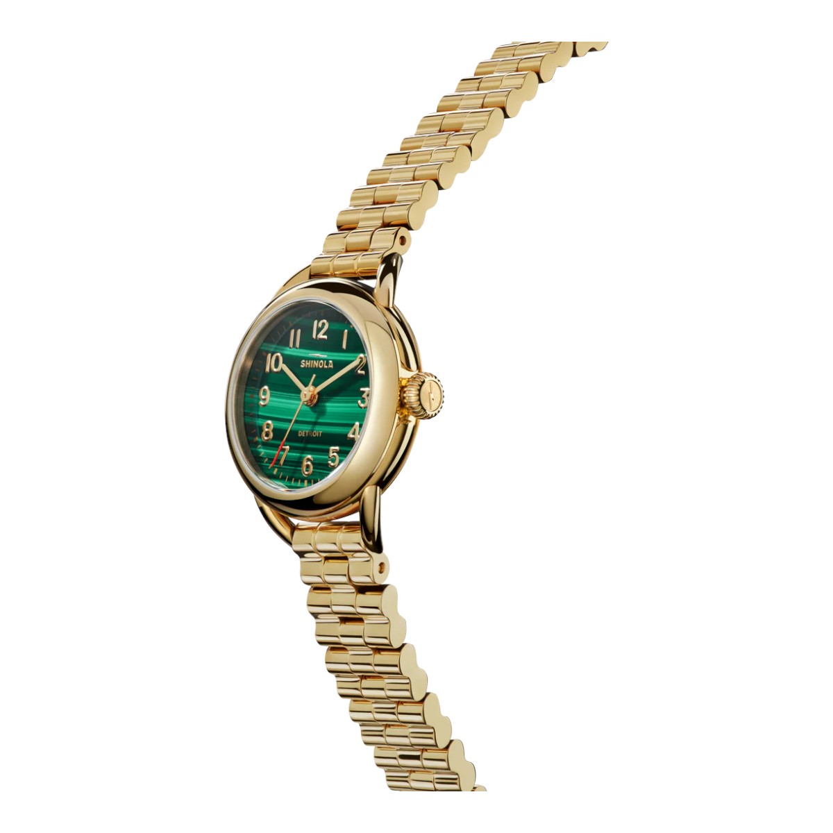 Shinola Runabout 25mm Women's Watch, Malachite Dial
