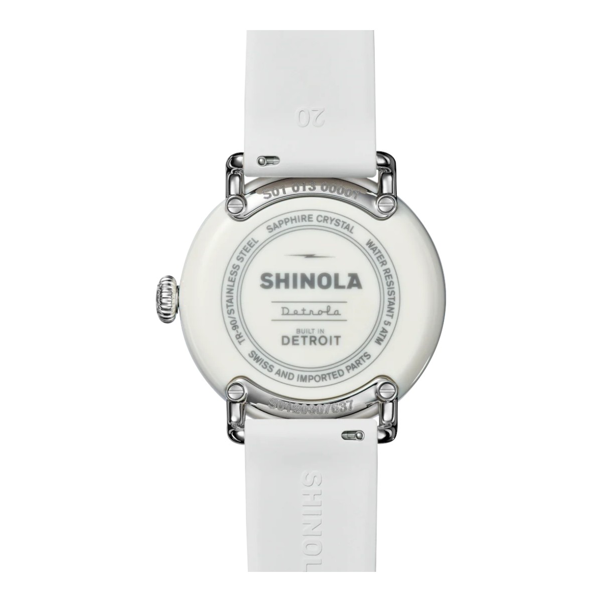 Shinola Detrola 41mm Women's Watch, Nude Dial and Cream Band