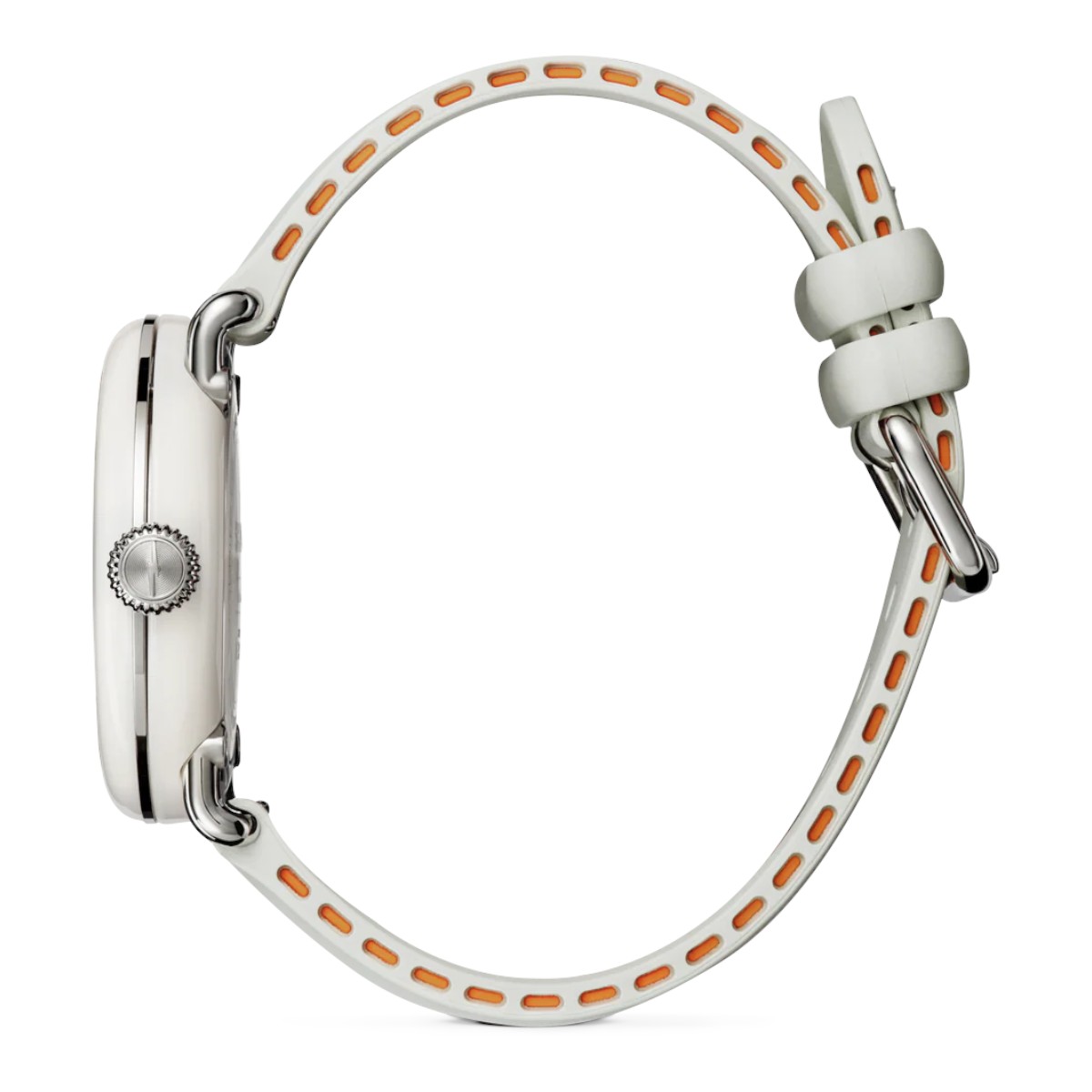 Shinola Detrola 41mm Women's Watch, Nude Dial and Cream Band