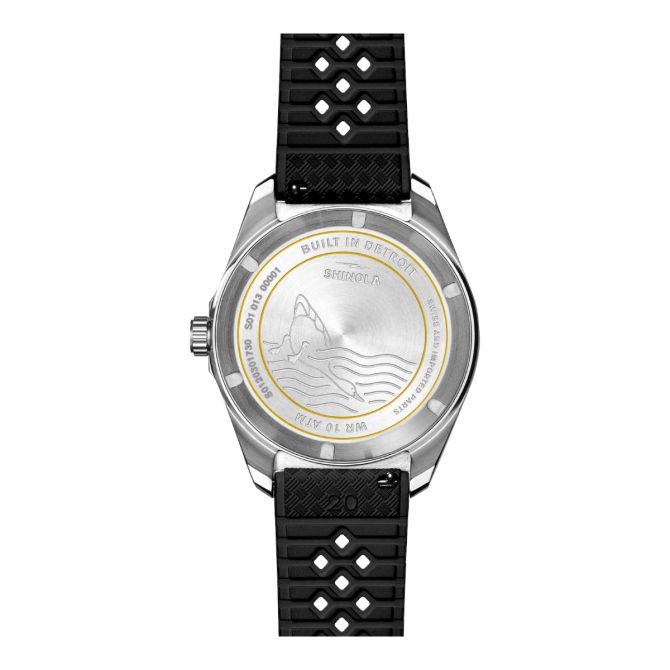 Shinola Duck 40mm Men's Watch, Black Dial | S0120301730 | Borsheims