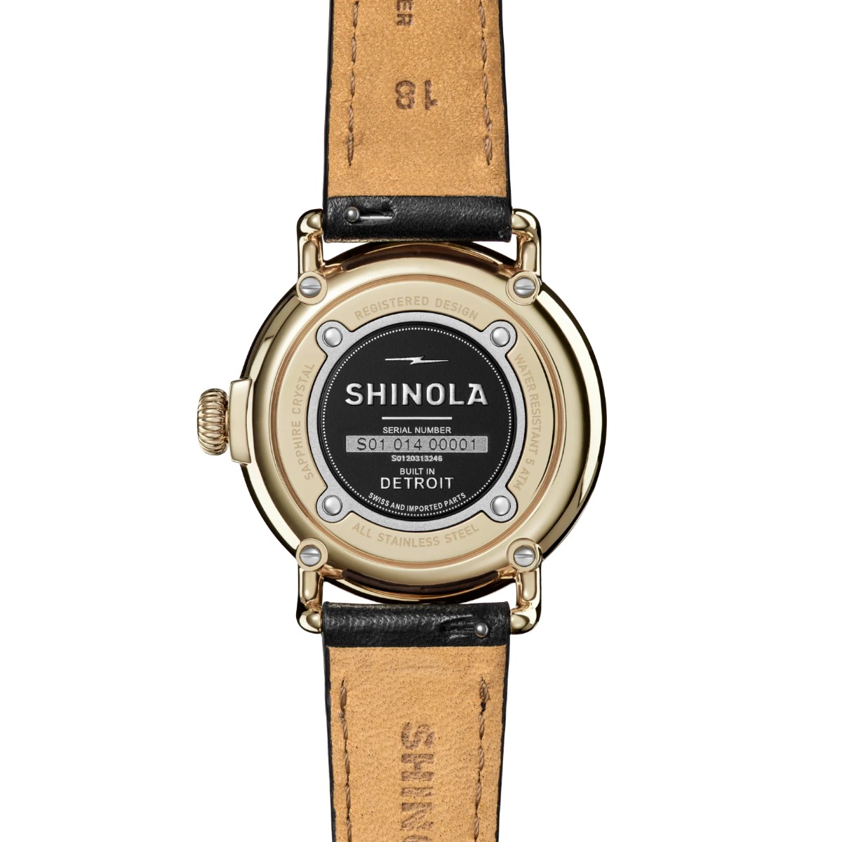 Shinola Runwell 36mm Women's Watch, Grey Mother of Pearl Dial