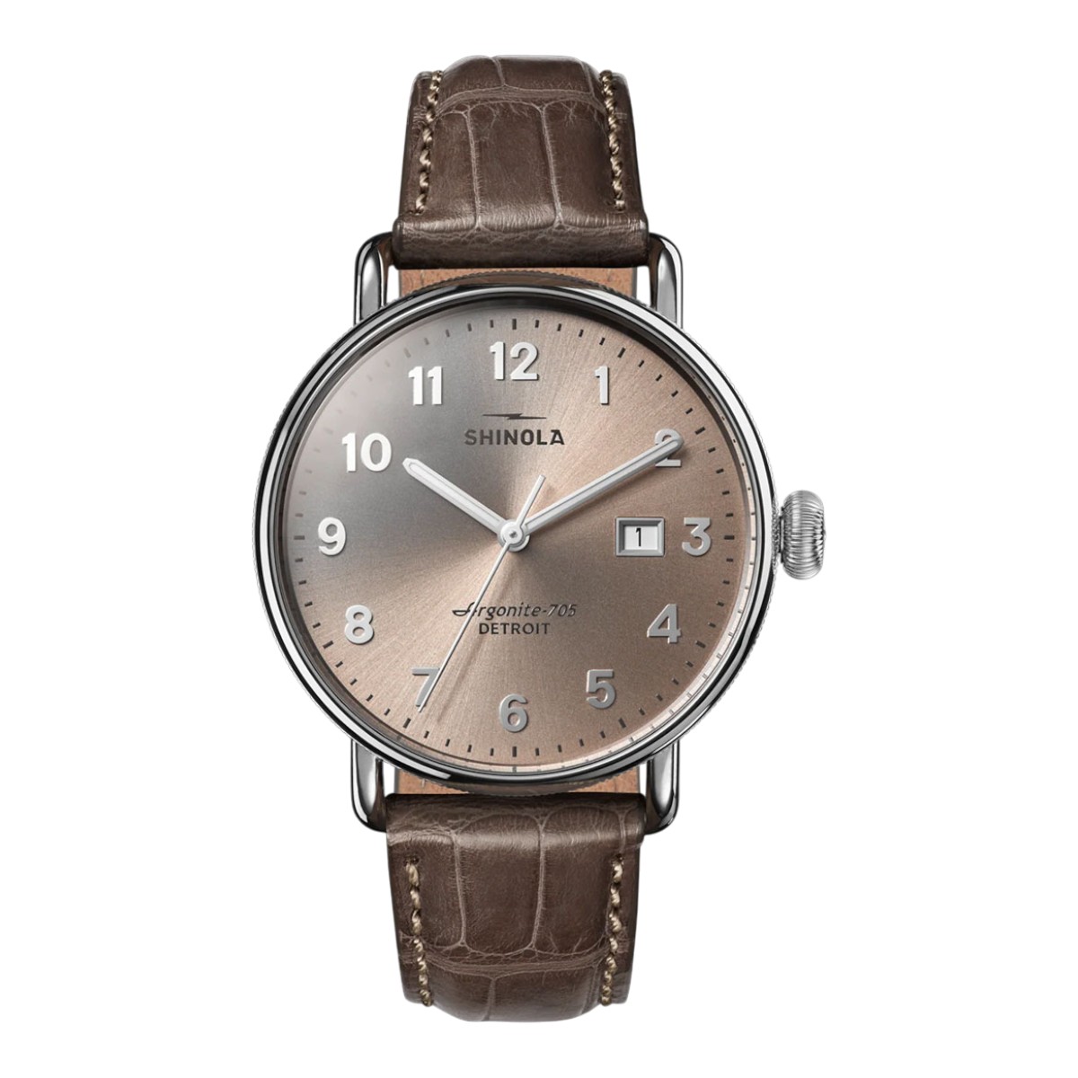 Shinola Canfield 38mm Men's Watch, Nude Dial