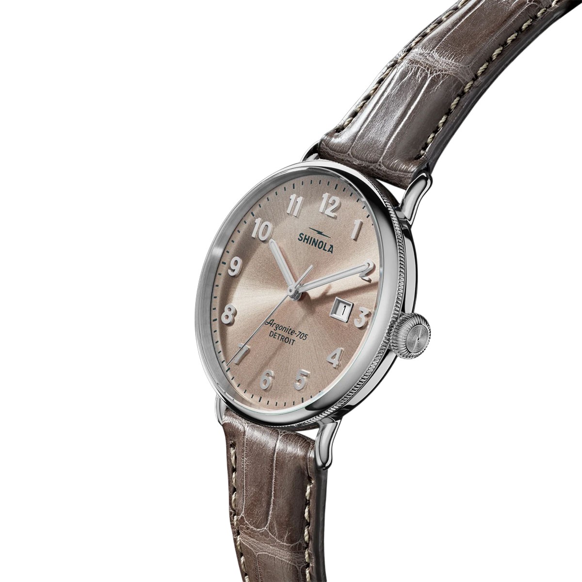 Shinola Canfield 38mm Men's Watch, Nude Dial