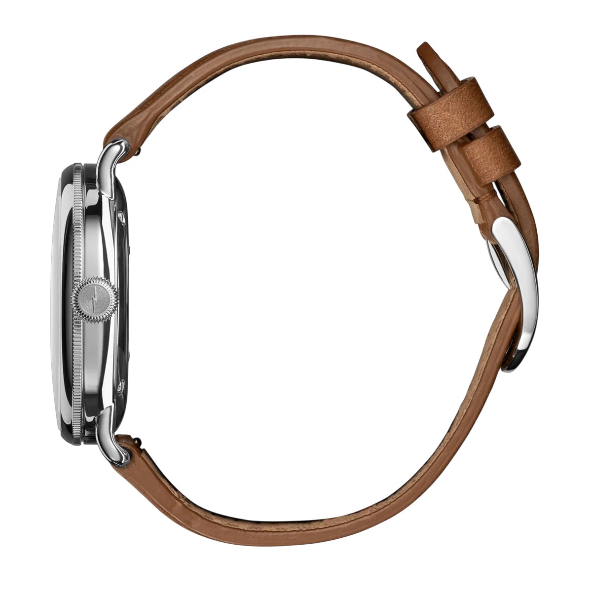 Shinola Canfield 38mm Men's Watch, Astro Blue Dial and Brown Leather Strap
