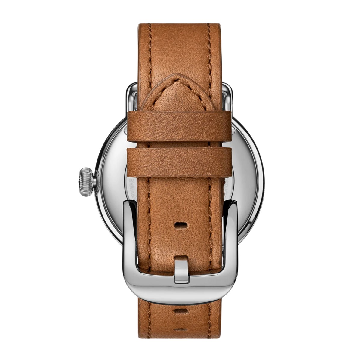 Shinola Canfield 38mm Men's Watch, Astro Blue Dial and Brown Leather Strap