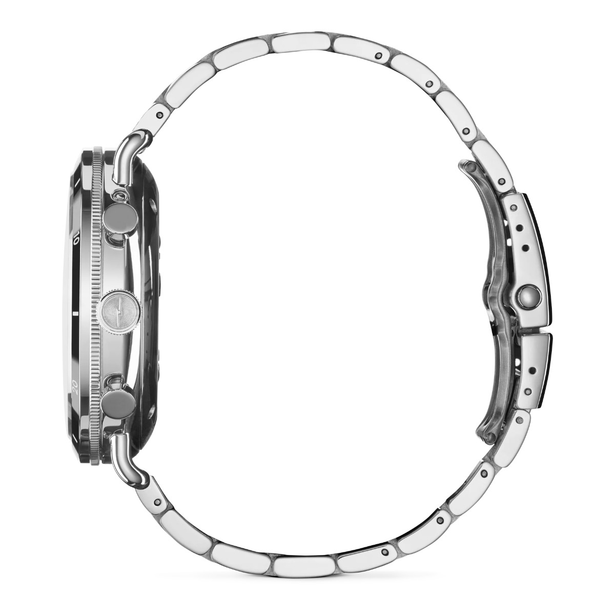 Shinola Canfield Sport Chronograph 45mm Men's Watch, White Dial