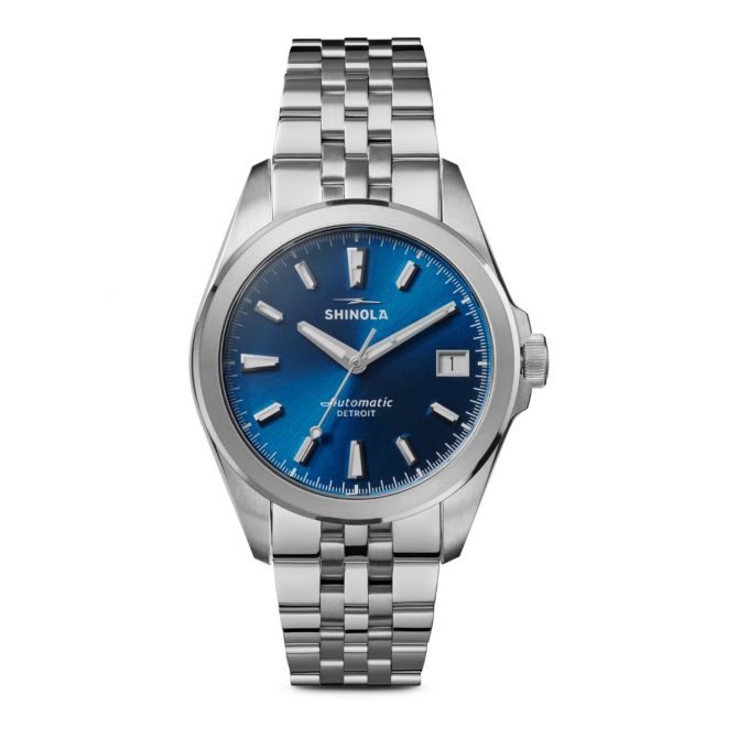 Shinola Circadian Monster Automatic 36mm Women's Watch, Blue Dial