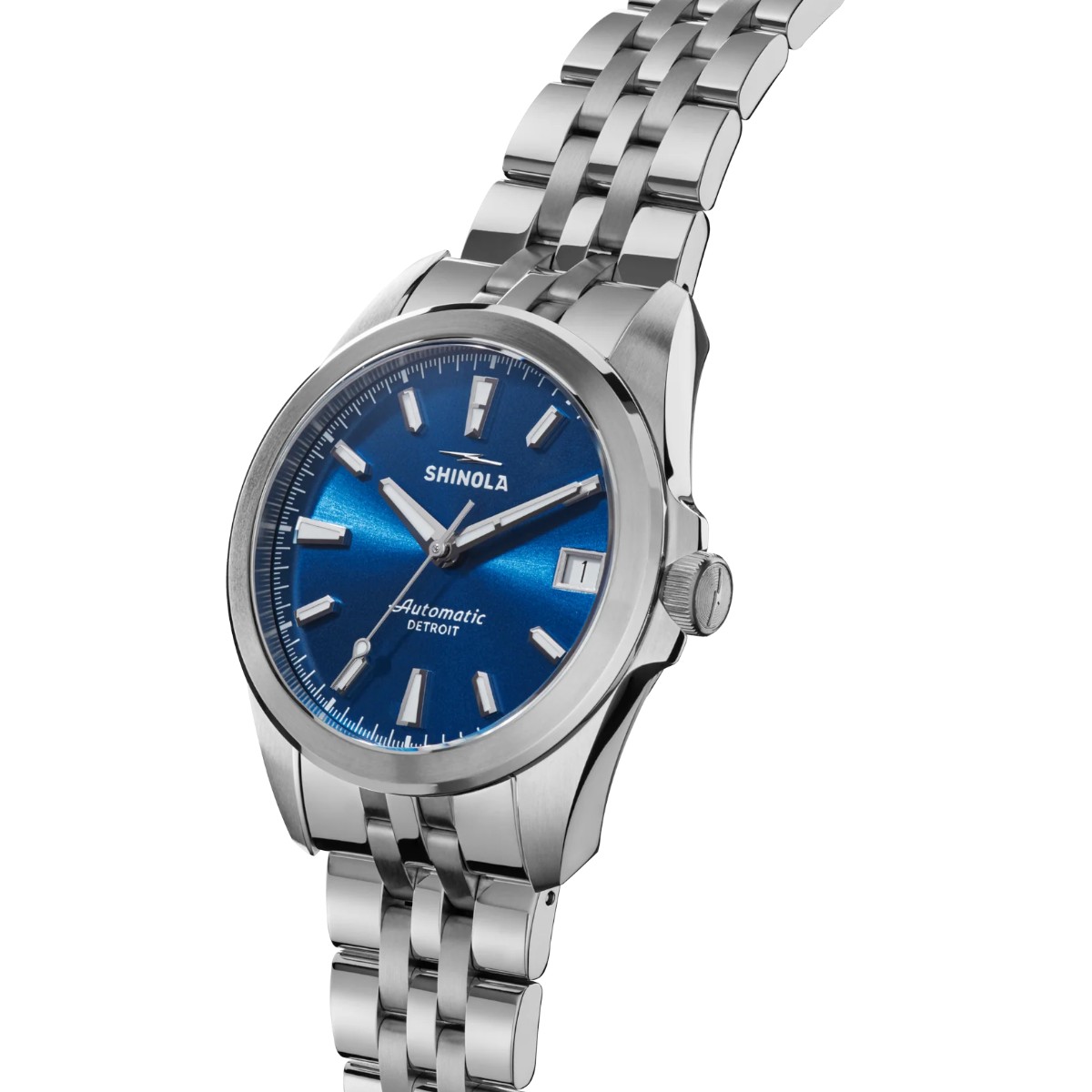 Shinola Circadian Monster Automatic 36mm Women's Watch, Blue Dial