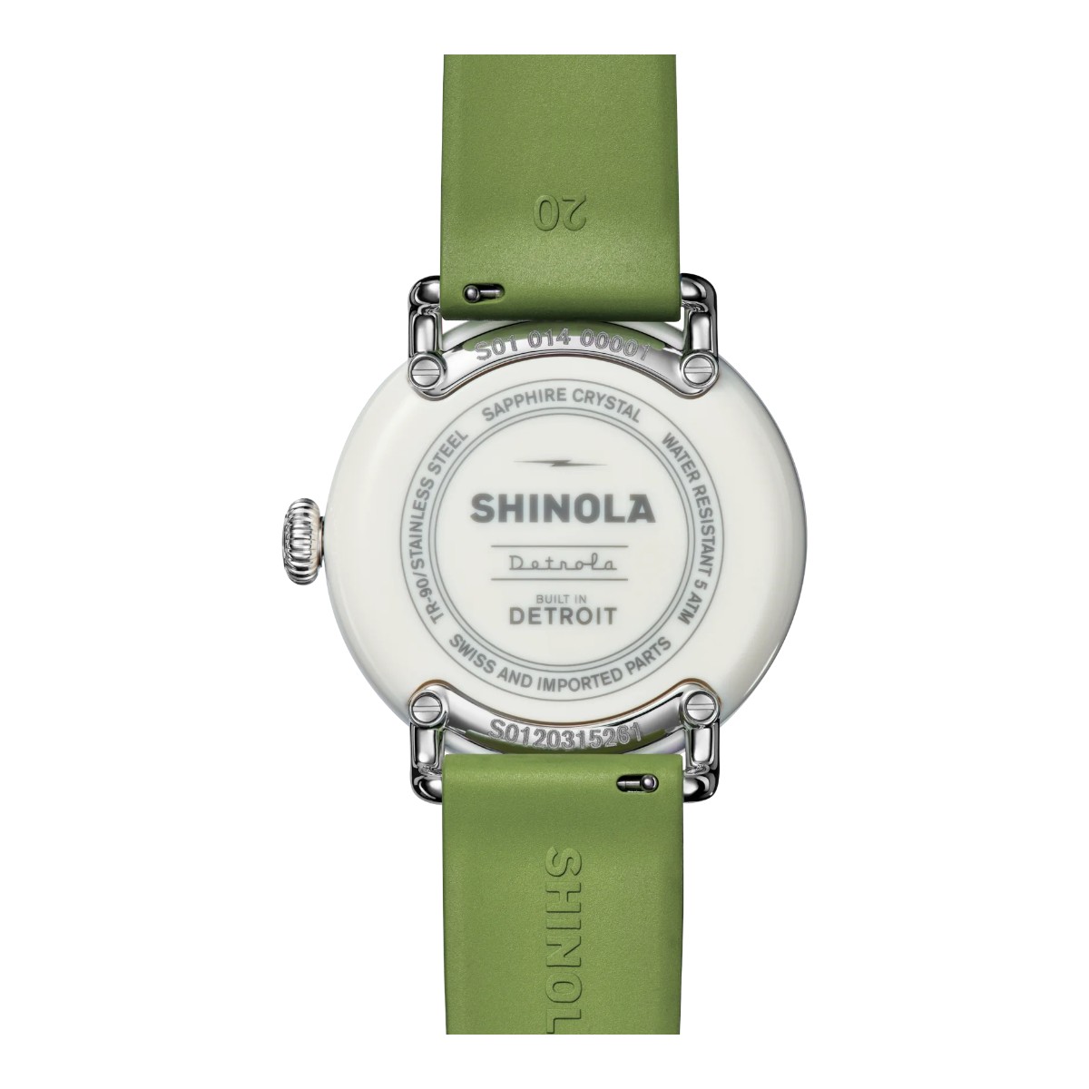 Shinola Detrola 41mm Men's Watch, Green Multicolor Dial