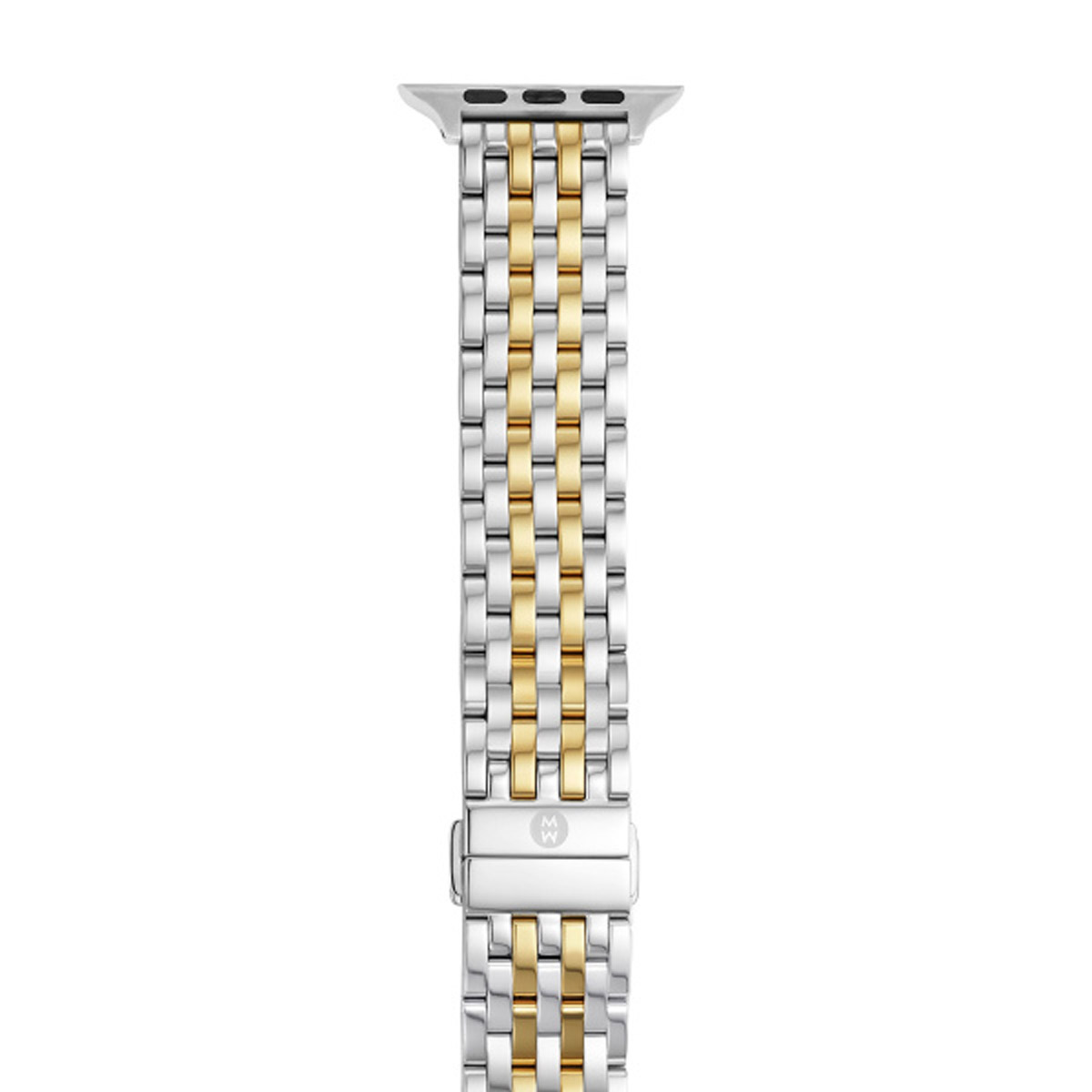 Michele Stainless Steel Bracelet Band for Apple Watch, Silver and Gold