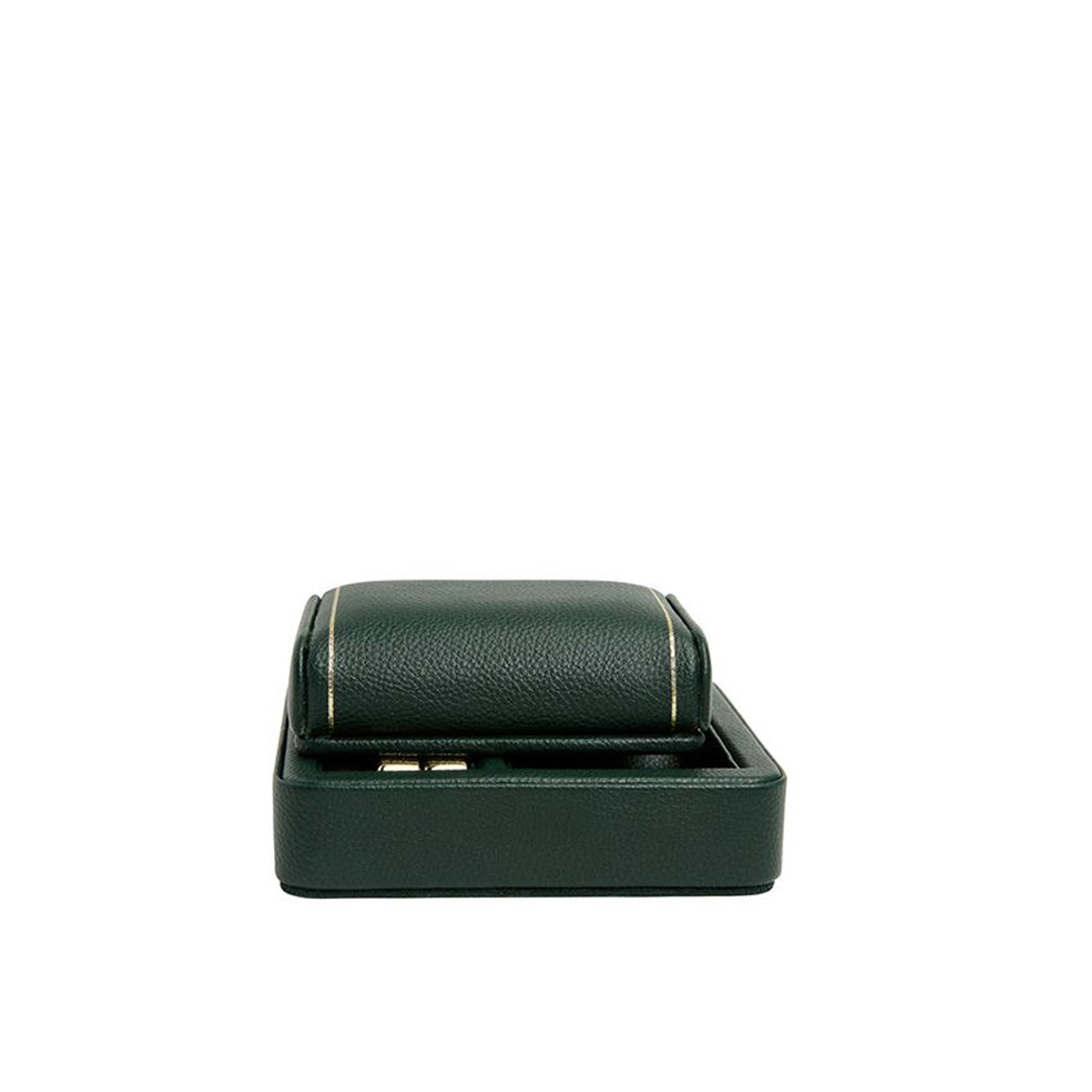 WOLF Single Travel Watch Stand, British Racing Green