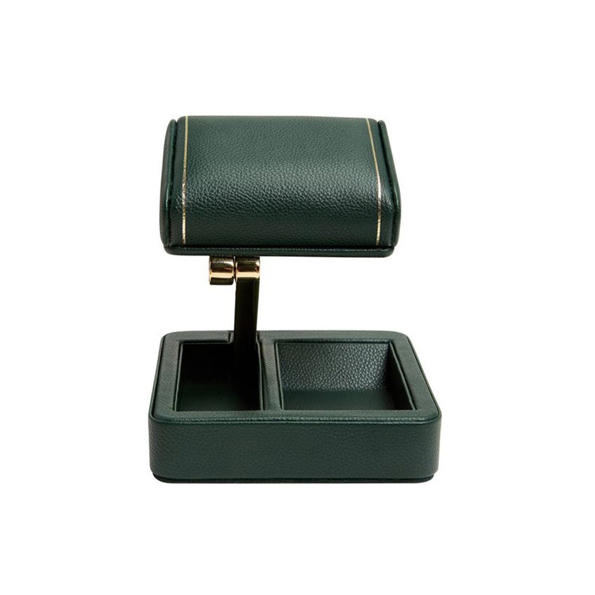 WOLF Single Travel Watch Stand, British Racing Green