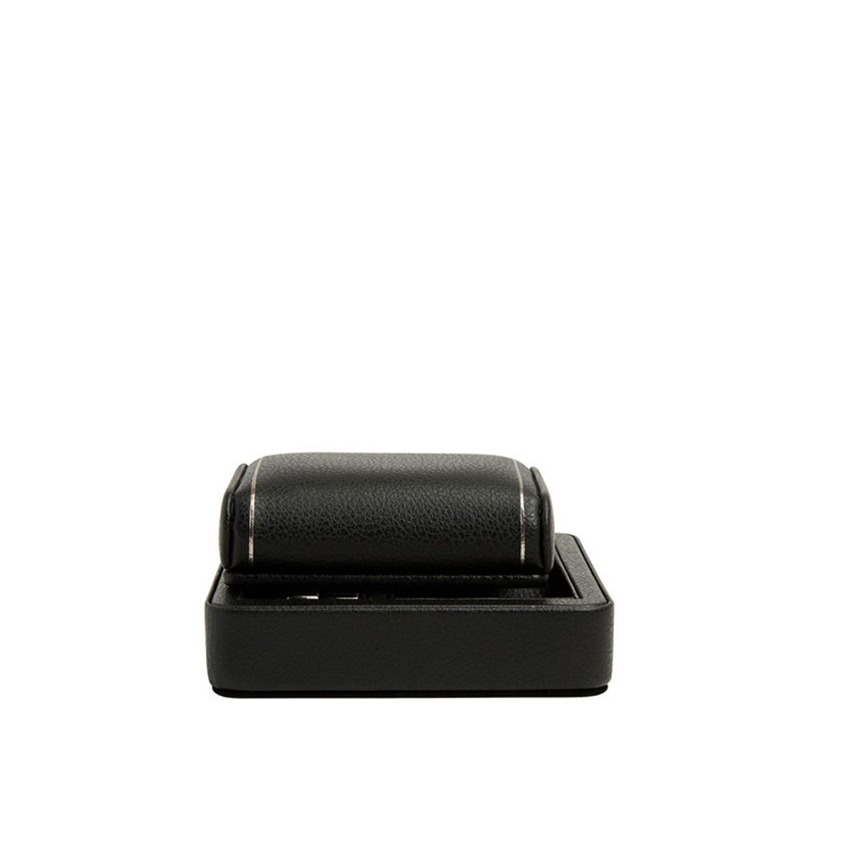 WOLF Single Travel Watch Stand, British Racing Black