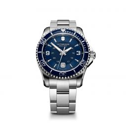 Image for Victorinox Swiss Army Maverick 43mm Men's Watch, Navy Blue Dial