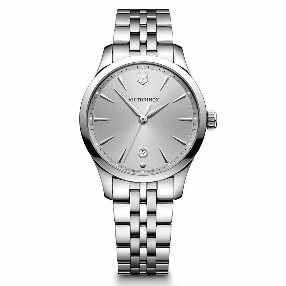Victorinox Swiss Army Small Alliance 35mm Watch, Silver Dial
