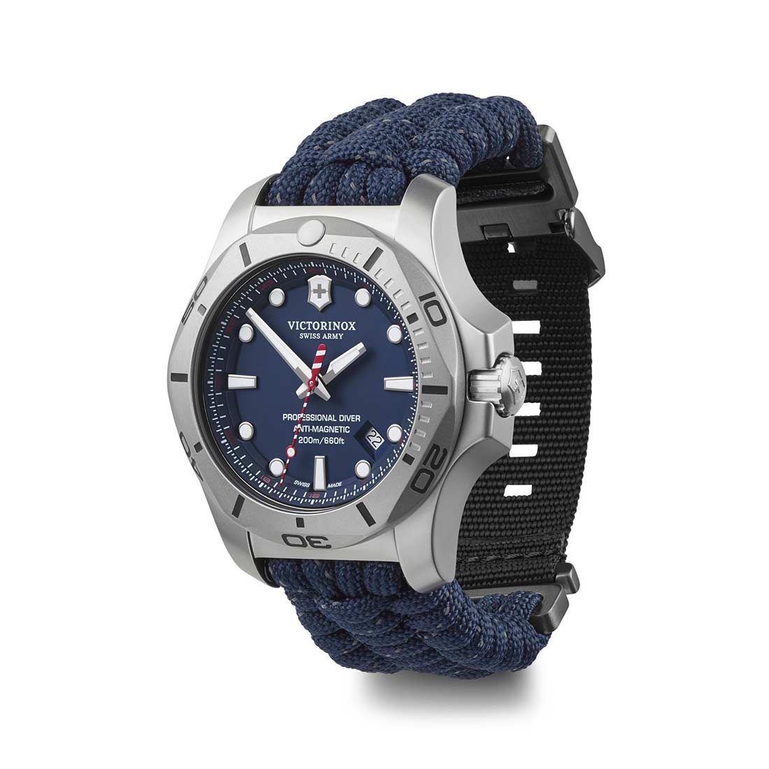 Victorinox Swiss Army I.N.O.X. Professional Diver Watch, 45mm Blue Dial