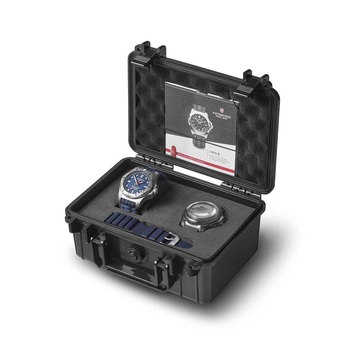 Victorinox Swiss Army I.N.O.X. Professional Diver Watch, 45mm Blue Dial