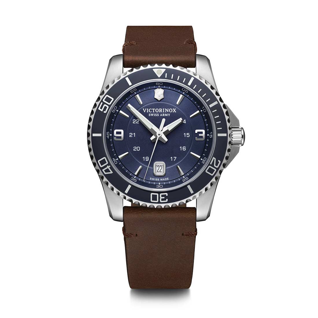 Victorinox Swiss Army Maverick 43mm Watch, Blue Dial