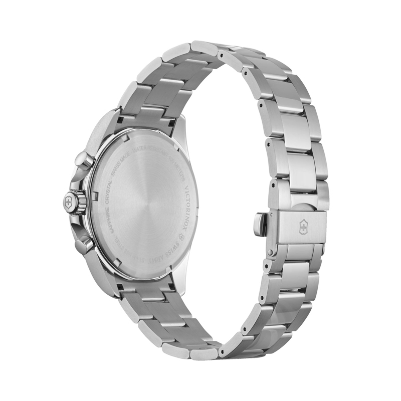 Victorinox  Swiss Army Fieldforce Navy and Cream Chronograph 42mm Watch