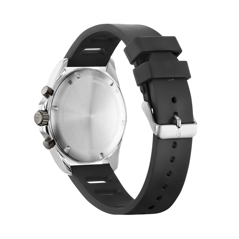 Victorinox  Swiss Army FieldForce Black and Yellow Sport Chronograph 42mm Watch