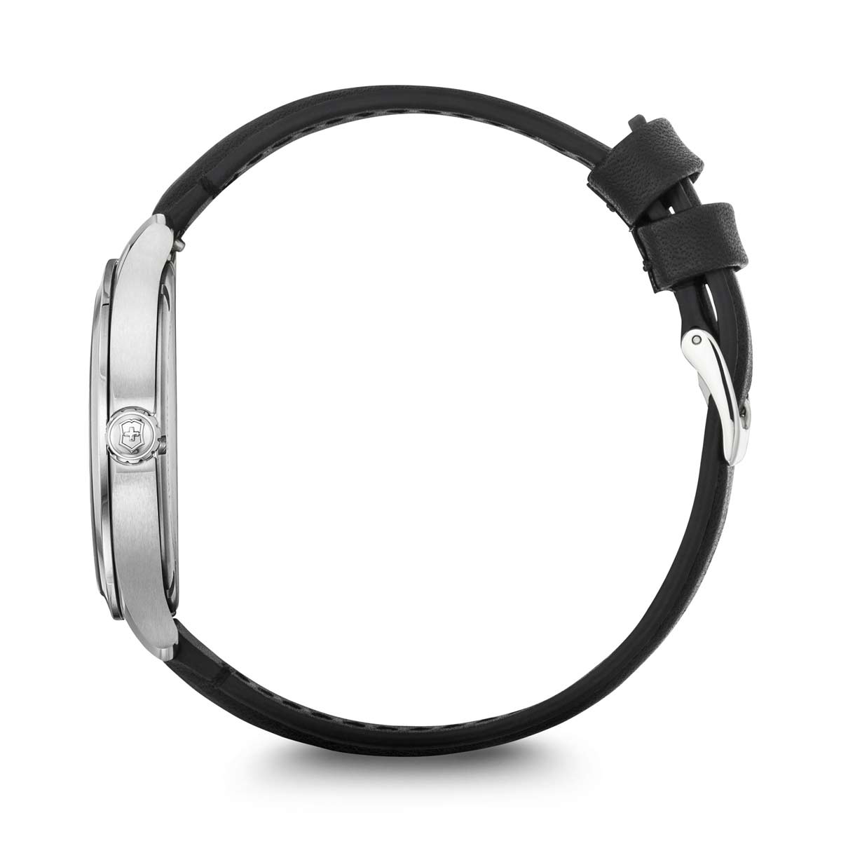 Victorinox Swiss Army Alliance 40mm Watch, Black and Silver Dial