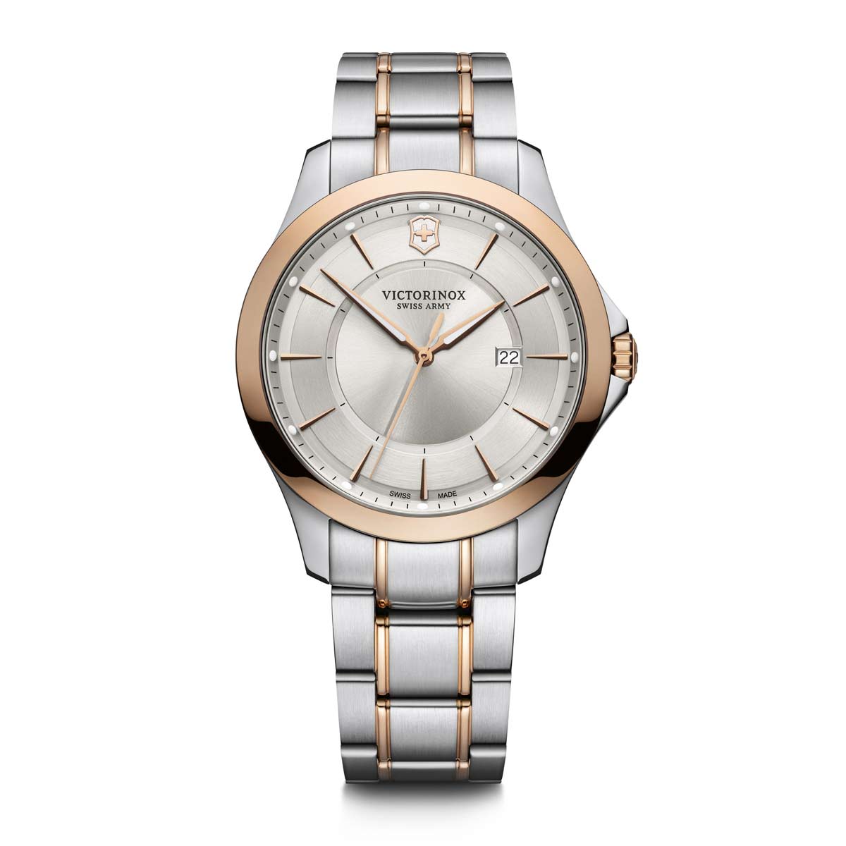 Victorinox Swiss Army Alliance 40mm Watch, Sterling Silver Dial