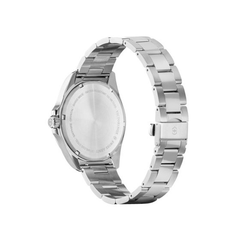 Victorinox Swiss Army Fieldforce GMT 42mm Watch, Navy and Stainless Steel Dial