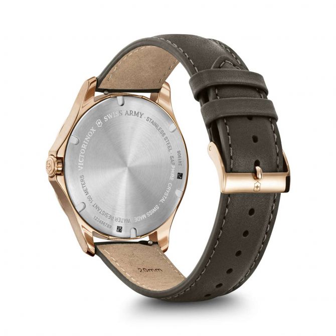 Victorinox Swiss Army Alliance Watch, Brown and Rose Gold Dial