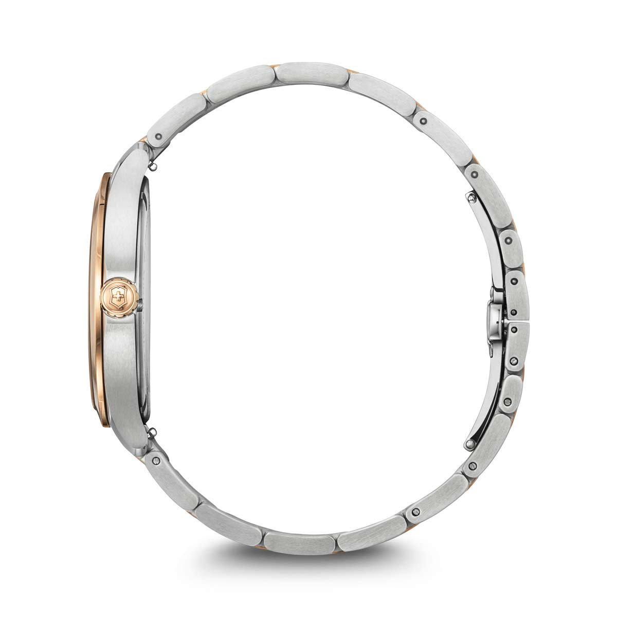 Victorinox Swiss Army Alliance Watch, Rose Gold and Navy Dial