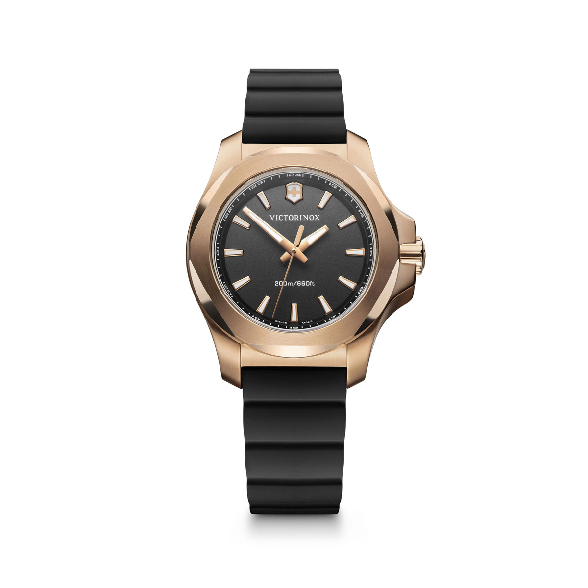 Victorinox Swiss Army I.N.O.X. V 37mm Women's Watch, Bronze Dial