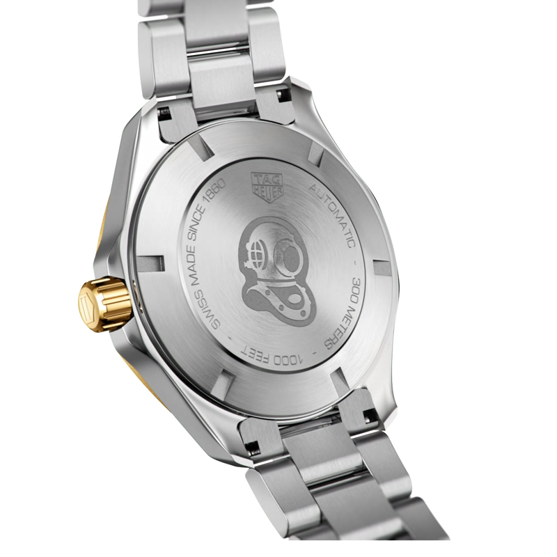 Tag Heuer Aquaracer 41mm Men's Watch, Silver and Gold