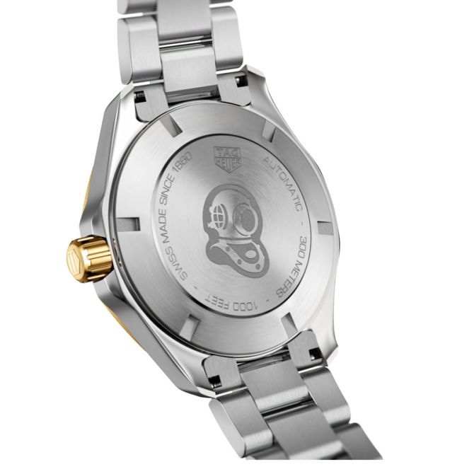 Tag Heuer Aquaracer 41mm Men's Watch, Silver and Gold Tag Heuer Aquaracer 41mm Men's Watch, Silver and Gold