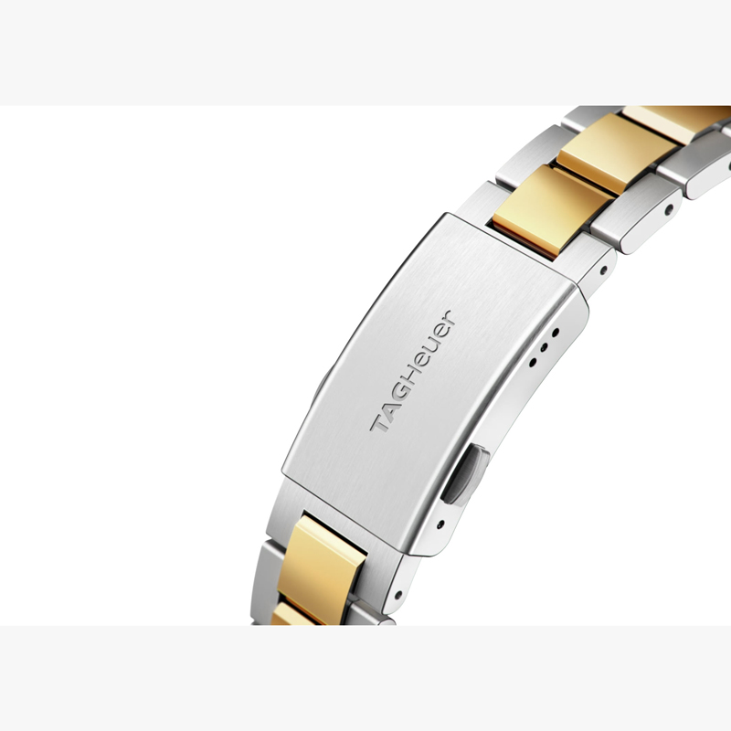 Tag Heuer Aquaracer 41mm Men's Watch, Silver and Gold
