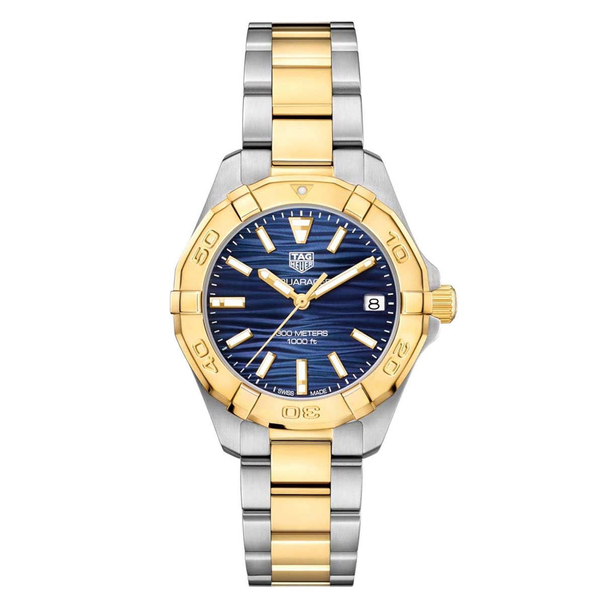 Tag heuer best sale blue and gold
