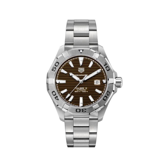 TAG Heuer Aquaracer 43mm Automatic Men's Watch, Brown Dial