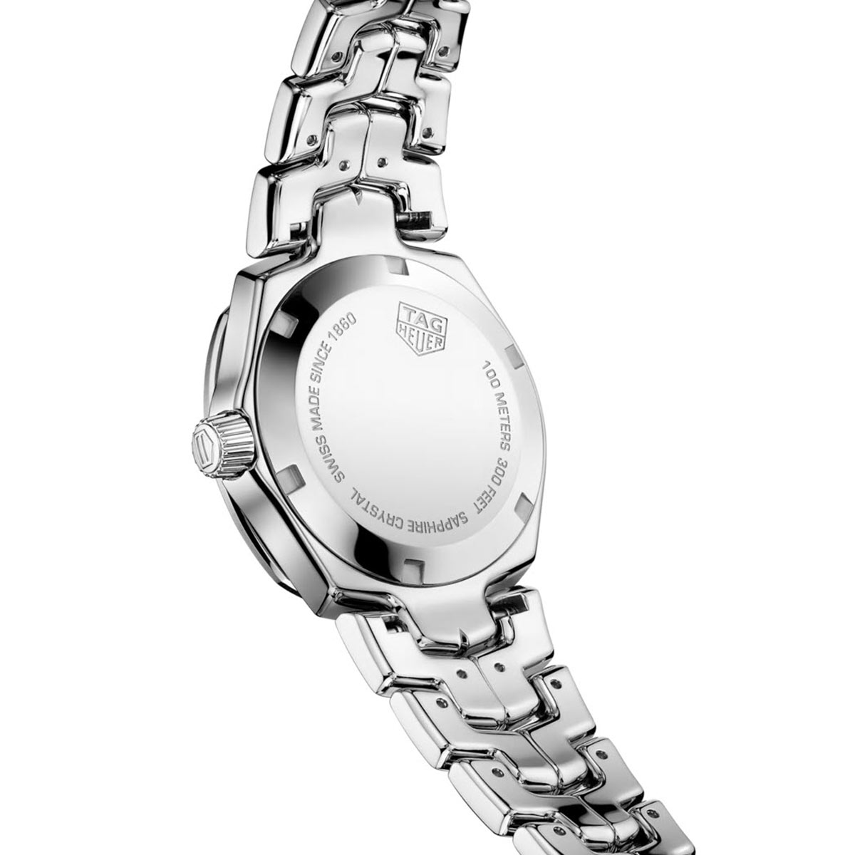 TAG Heuer Link 32mm Watch, Rose Gold Tone and Diamond Dial