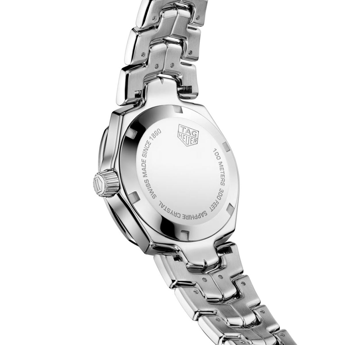 TAG Heuer Link 32mm Diamond Watch, Rose Gold Tone and Diamond Dial