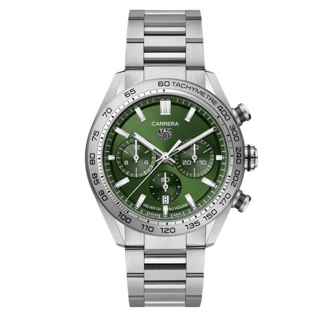 tag green dial