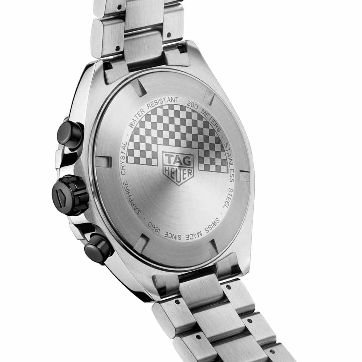 TAG Heuer Formula 1 43mm Men's Watch, Black and Orange Dial