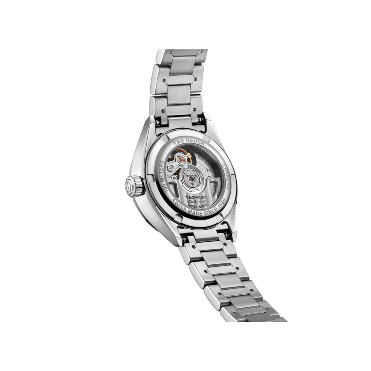 TAG Heuer Carrera 29mm Automatic Watch, White Mother of Pearl Dial