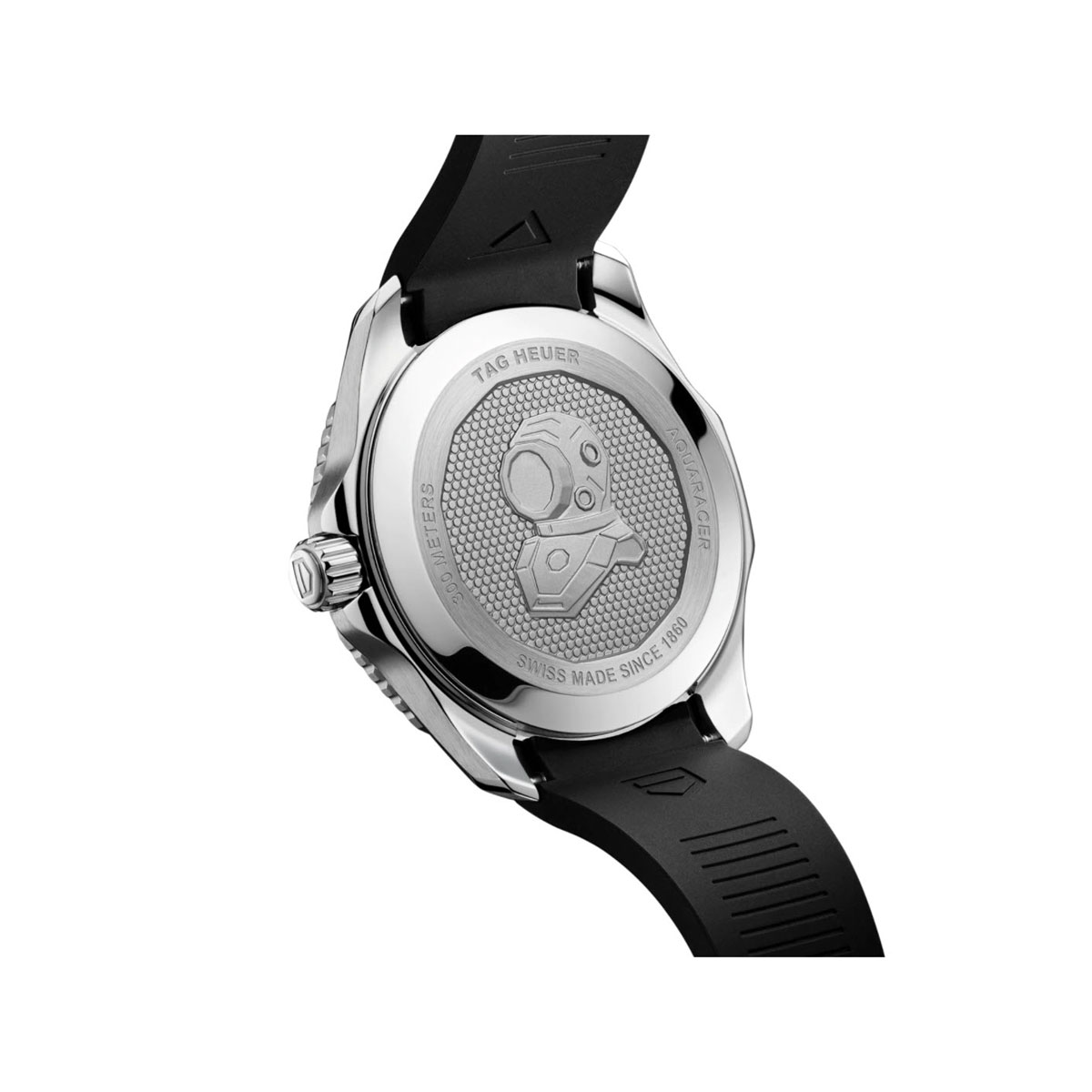 TAG Heuer Aquracer Professional 300 Automatic 43mm Men's Watch, Black and White Dial